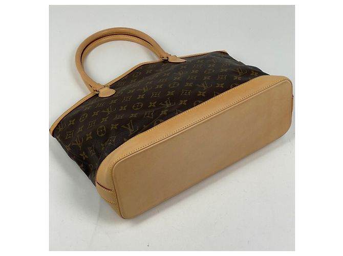 Louis Vuitton Monogram Lockit Horizontale Tote Tasche Braun - Ansicht 2