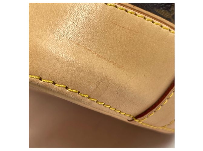 Louis Vuitton Monogram Lockit Horizontale Tote Tasche Braun - Ansicht 4
