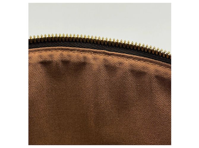 Louis Vuitton Monogram Lockit Horizontale Tote Tasche Braun - Ansicht 8