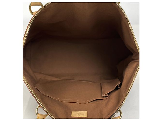 Louis Vuitton Monogram Lockit Horizontale Tote Tasche Braun - Ansicht 9