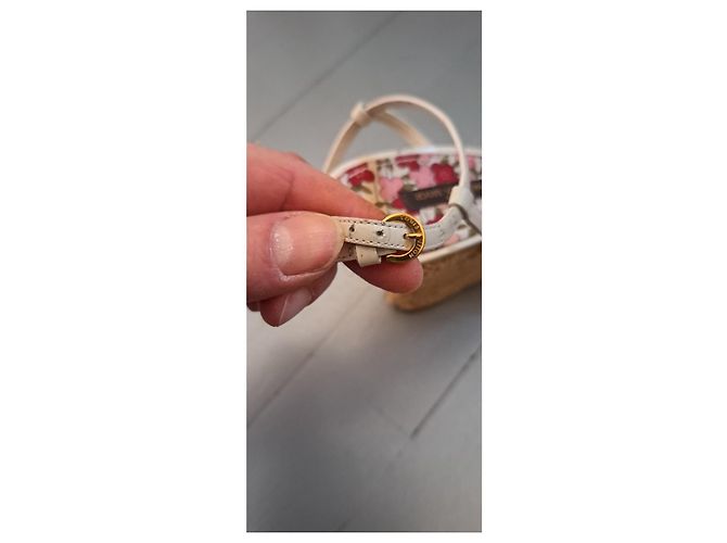 Sandali con zeppa Louis Vuitton Pelle Eggshell Bianco sporco - vista 13