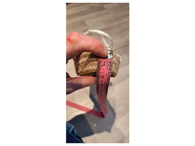 Sandali con zeppa Louis Vuitton Pelle Eggshell Bianco sporco - vista 7