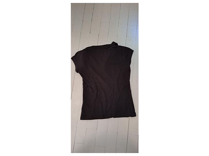 Polo Burberry Negro de Algodón y Elastano - vista 3