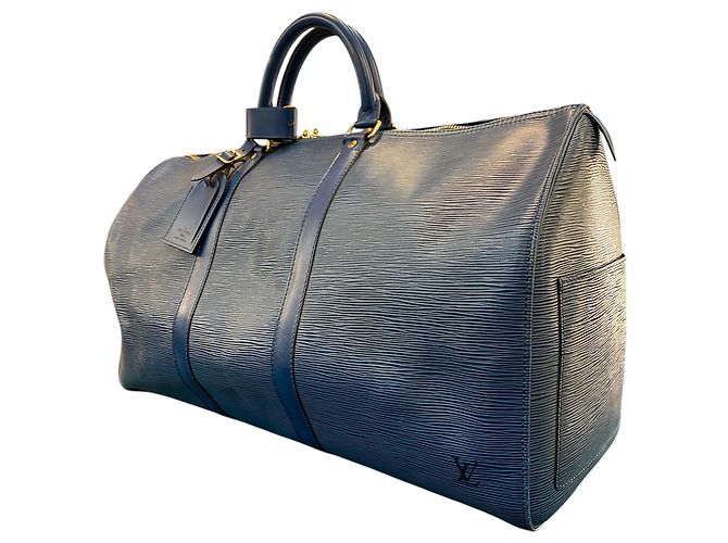 1996 - Borsa da viaggio Keepall 50 in pelle Epi Louis Vuitton - vista 2