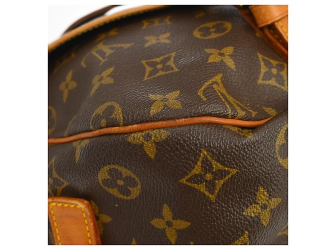 Borsa Saumur Louis Vuitton in tela Monogram 43 Marrone - vista 7