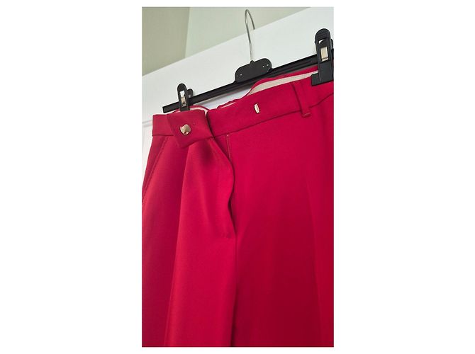Pantalones Max Mara Studio Rojos Roja - vista 3