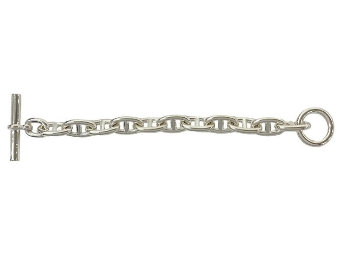 Bracciale charm Chaine d'Ancre TGM 11 link di Hermès Argento - vista 6