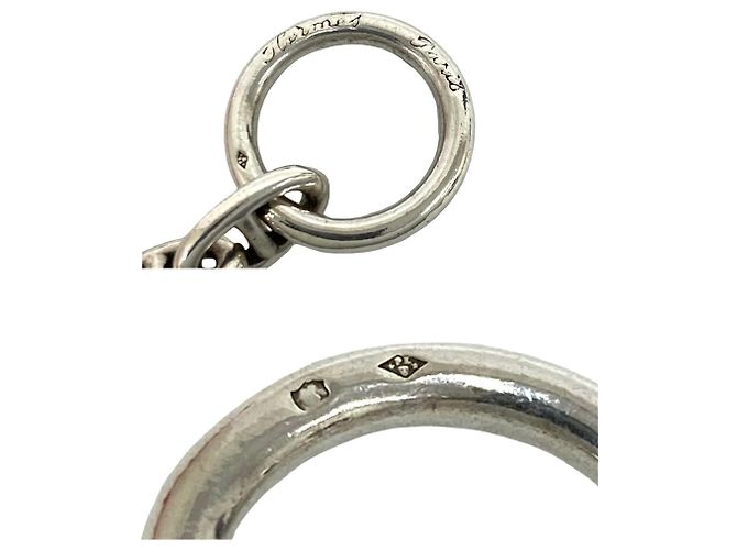 Hermès Bracciale Charm Chaine d'Ancre PM Vintage Hermes Argento - vista 3