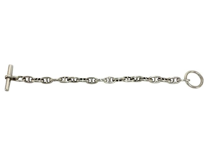 Hermès Bracciale Charm Chaine d'Ancre PM Vintage Hermes Argento - vista 6