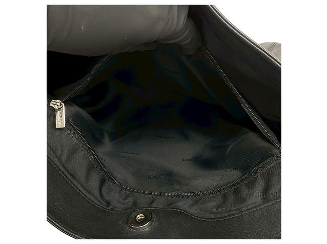 Borsa tote Loewe in pelle nera Nero - vista 10