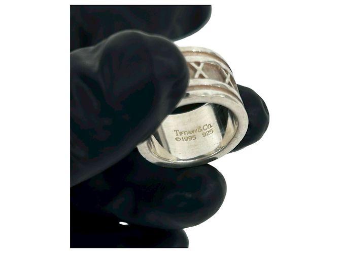 Tiffany & Co Anello in argento sterling 925 Tiffany Atlas - vista 3