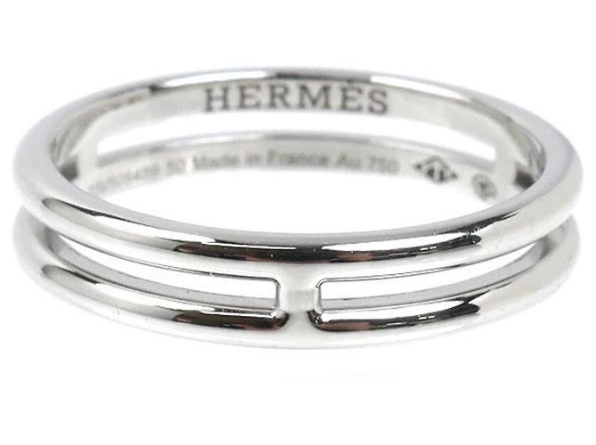 Hermès Ariane Bandring aus 18K Weißgold von Hermes - Ansicht 3