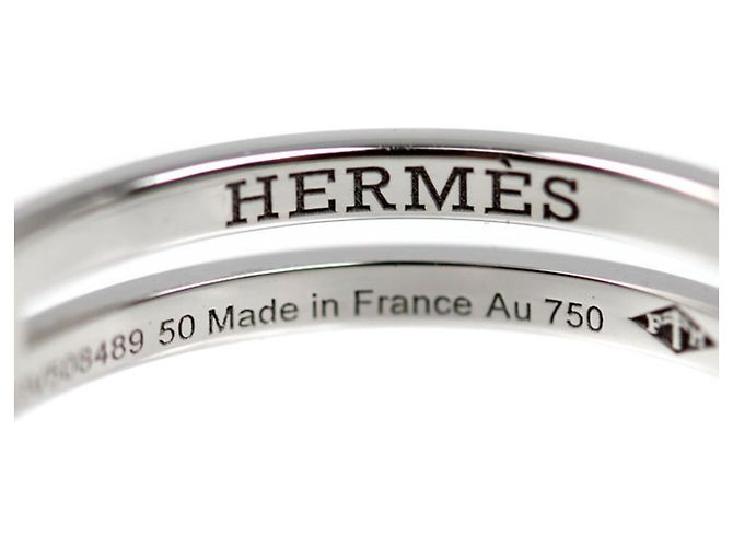 Hermès Ariane Bandring aus 18K Weißgold von Hermes - Ansicht 5