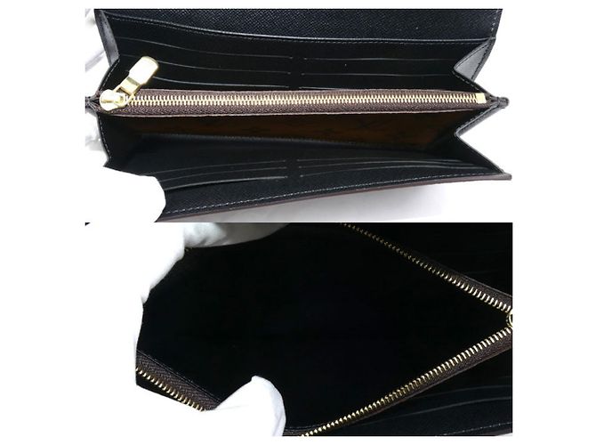 Sarah Louis Vuitton Monogram Giant Reverse Braune Geldbörse - Ansicht 4