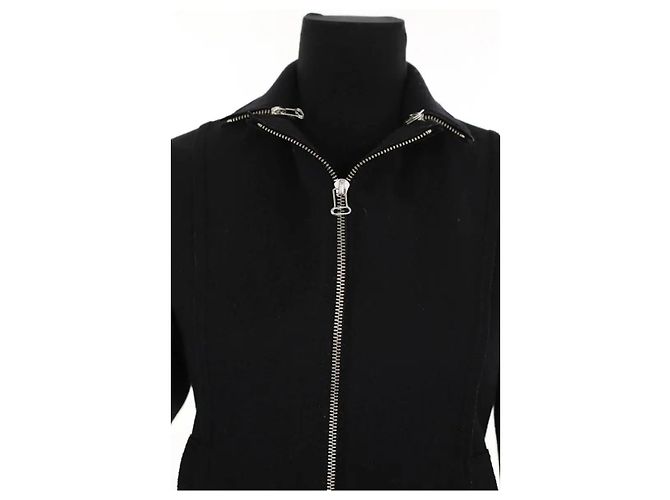 Maison Martin Margiela Abrigo negro - vista 2
