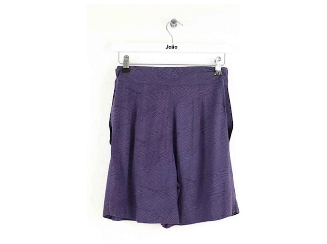 Alaïa Mini-Short violet Lila - Ansicht 3