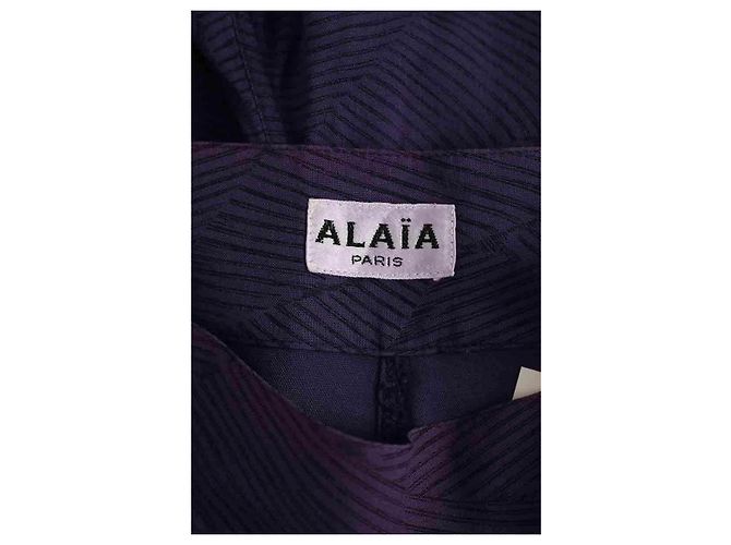 Alaïa Mini-Short violet Lila - Ansicht 5