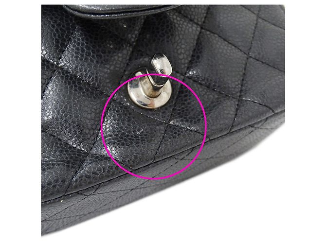 Mini borsa Matelassé di Chanel Nero - vista 10