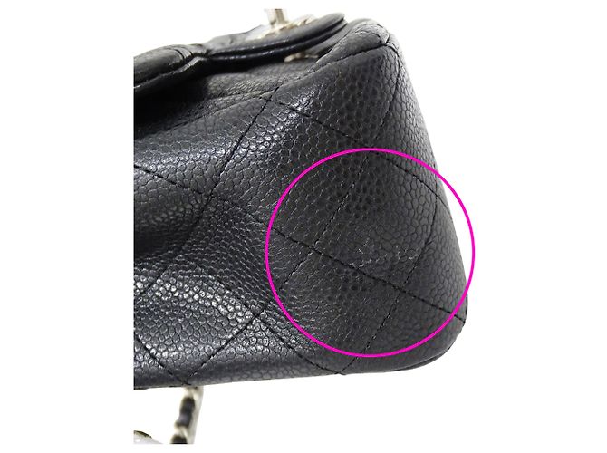 Mini borsa Matelassé di Chanel Nero - vista 11