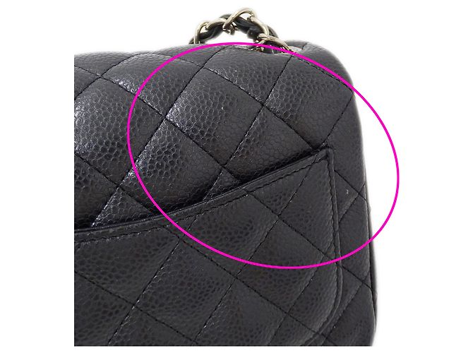 Mini borsa Matelassé di Chanel Nero - vista 12