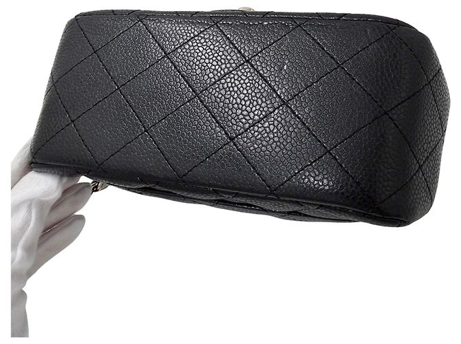 Mini borsa Matelassé di Chanel Nero - vista 13