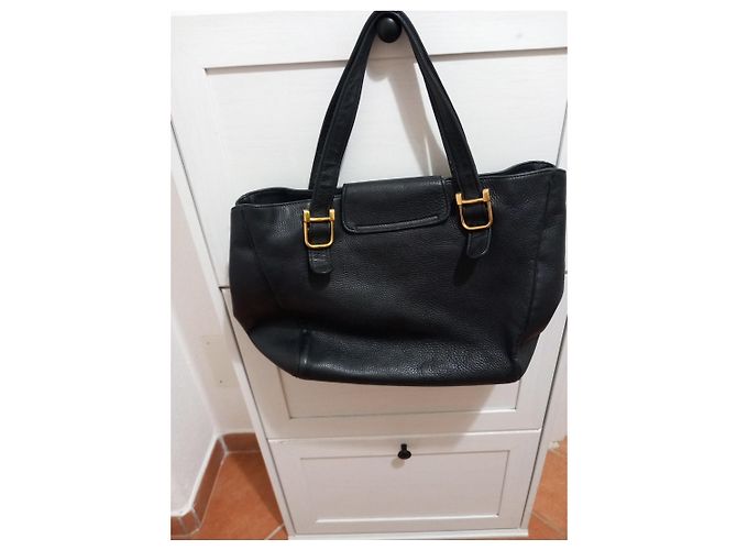 Borsa tote Gucci in pelle nera Nero - vista 2