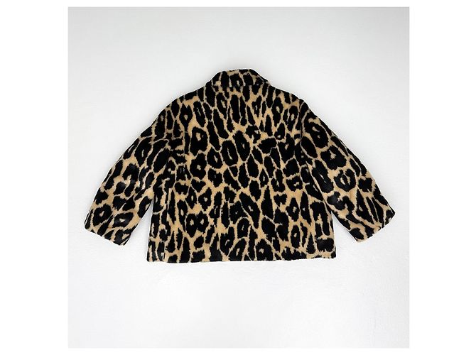 Stella Jean Jacke mit Leopardenmuster Cropped Mehrfarben - Ansicht 5