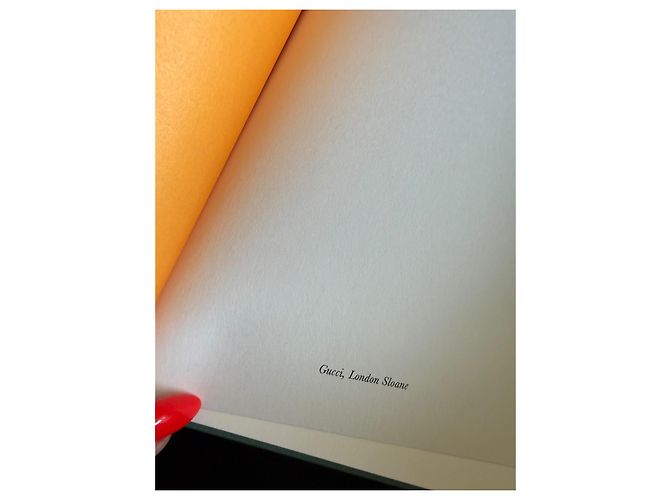Cahier Gucci Vert en Tissu - vue 3