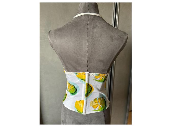 Corsetto Bustier con Stampa di Limone Christian Dior - vista 4