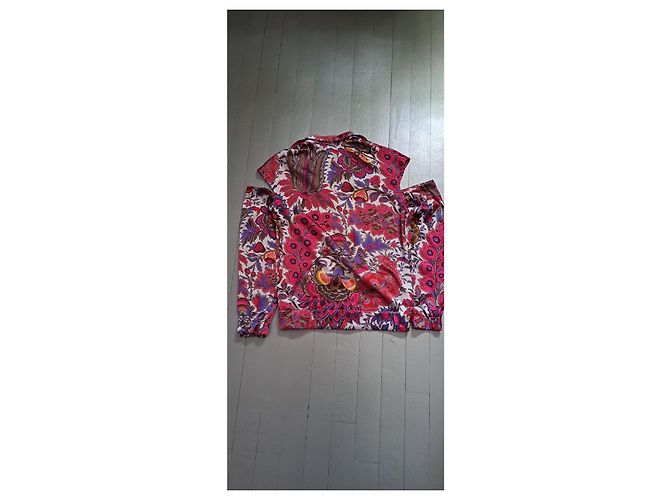 Camicia Asos con aperture sulle spalle e vita elasticizzata Multicolore - vista 2