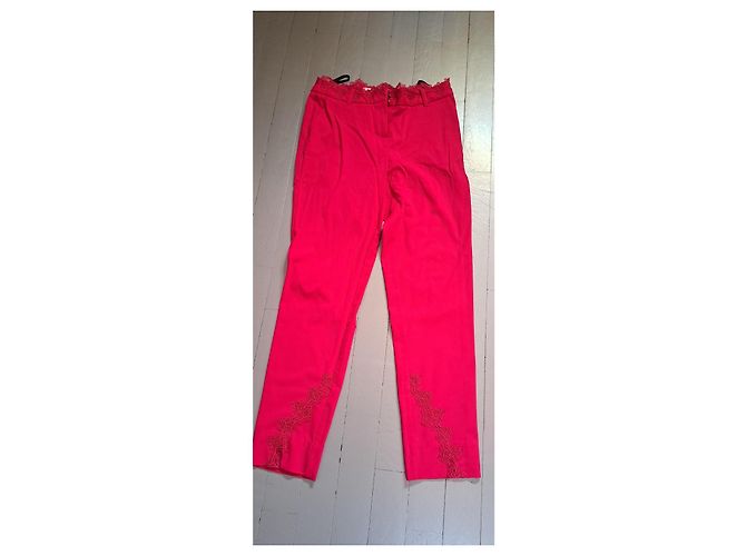 Autre Marque Terninho Morgan Fúcsia com detalhe em renda Fuschia - vista 2