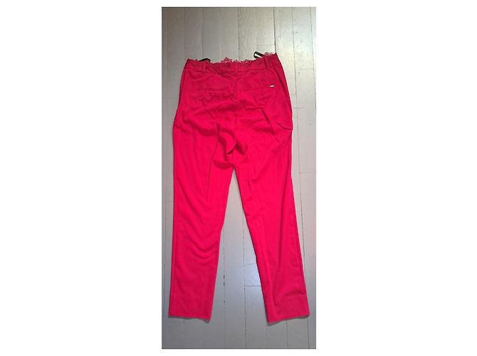 Autre Marque Terninho Morgan Fúcsia com detalhe em renda Fuschia - vista 3