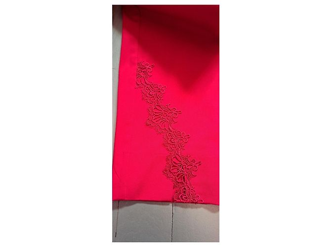 Autre Marque Terninho Morgan Fúcsia com detalhe em renda Fuschia - vista 5