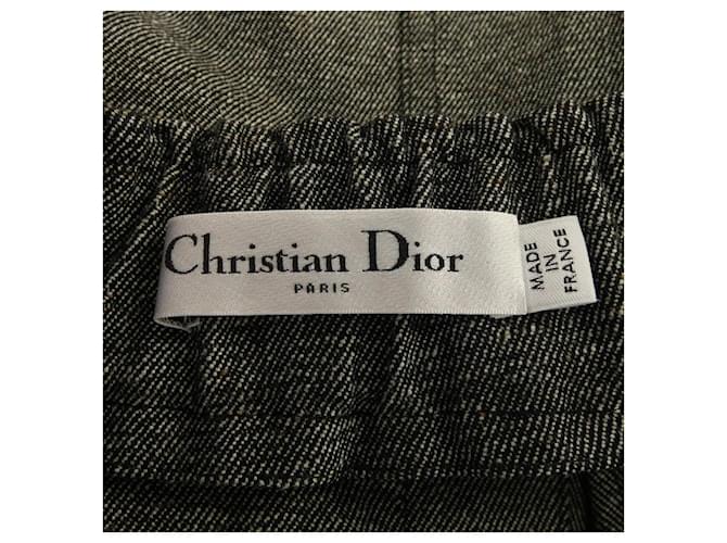 Falda Christian Dior Gris - vista 4