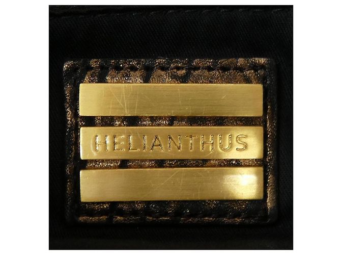 Autre Marque Borsa a Spalla Helianthus Nero D'oro - vista 5