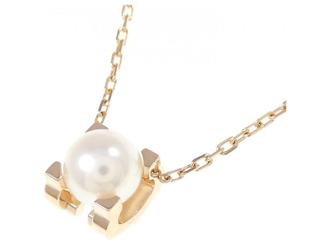 Collana C de Cartier in oro rosa 750 D'oro - vista 3