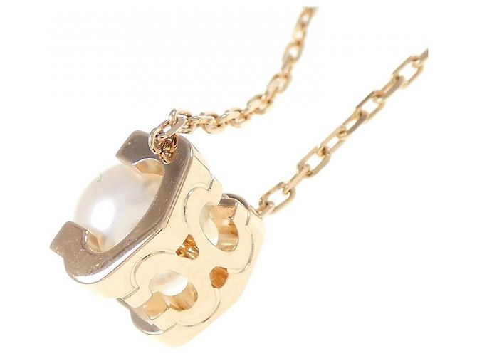 Collana C de Cartier in oro rosa 750 D'oro - vista 4