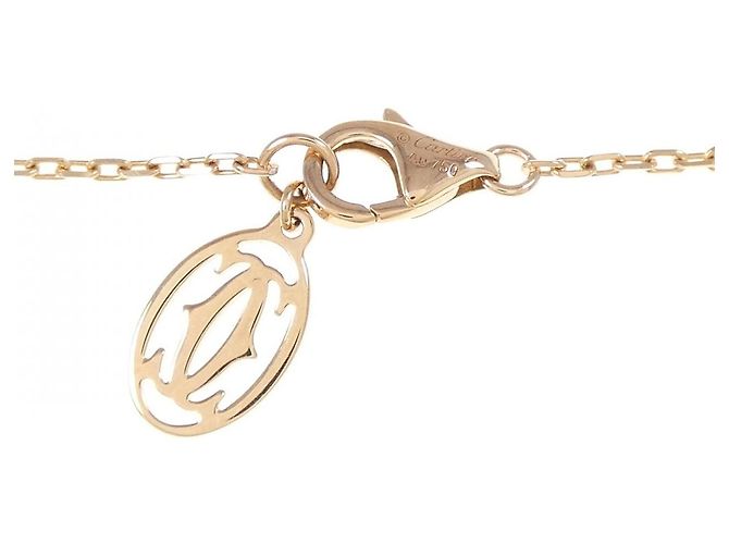 Collana C de Cartier in oro rosa 750 D'oro - vista 5