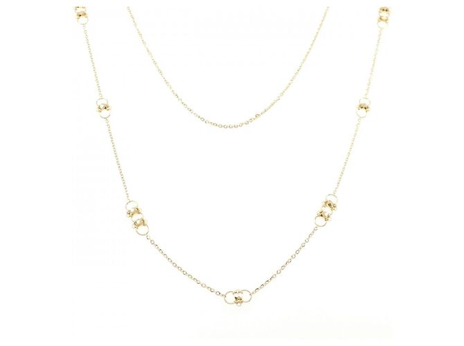 Autre Marque Collana 2 in 1 in perle d'acqua dolce Au750 D'oro - vista 6