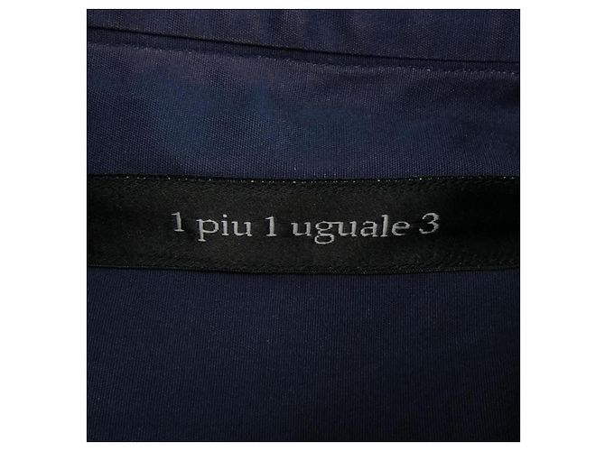 Autre Marque Camicia 1piu1uguale3 Blu - vista 4