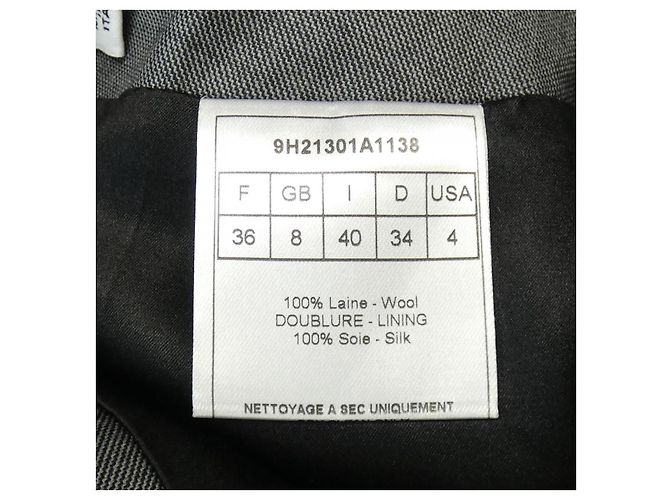 Falda Christian Dior Castaño - vista 3