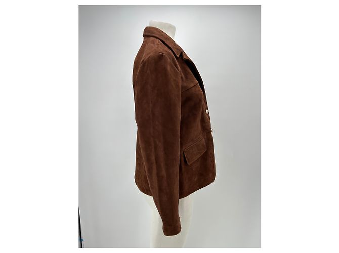 Maje Wildlederjacke braun Beige - Ansicht 3