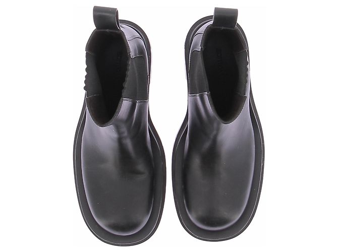 Botas de cuero negras Bottega Veneta Talla 39 - vista 6