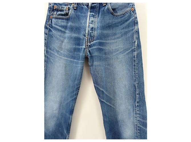 Levi's Jeans blu scuro "501" - vista 3