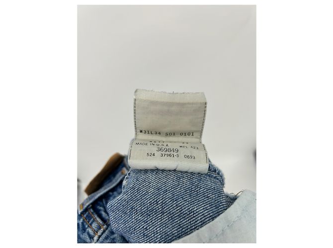 Levi's Jeans blu scuro "501" - vista 5
