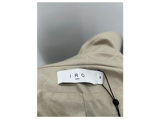 Trench in cotone beige Iro - vista 6