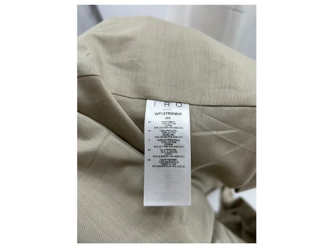 Trench in cotone beige Iro - vista 7