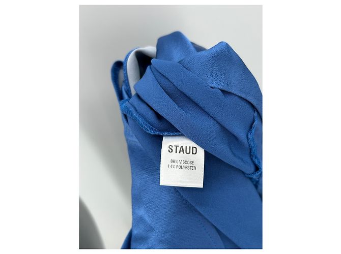 Staud Kleid lang blau - Ansicht 6