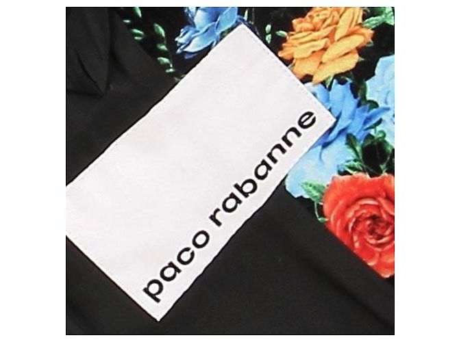 Paco Rabanne Blazer mit Blumenmuster Schwarz - Ansicht 5