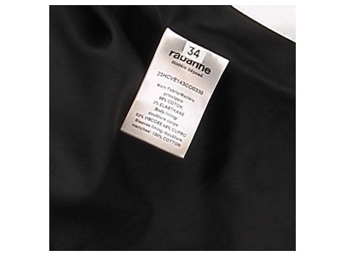 Paco Rabanne Blazer mit Blumenmuster Schwarz - Ansicht 6
